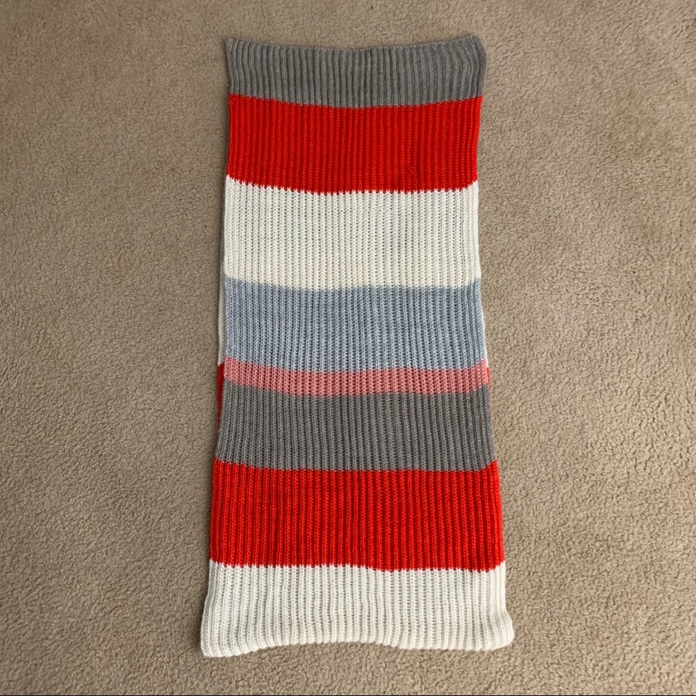 Aerie Chunky Knit Striped Scarf